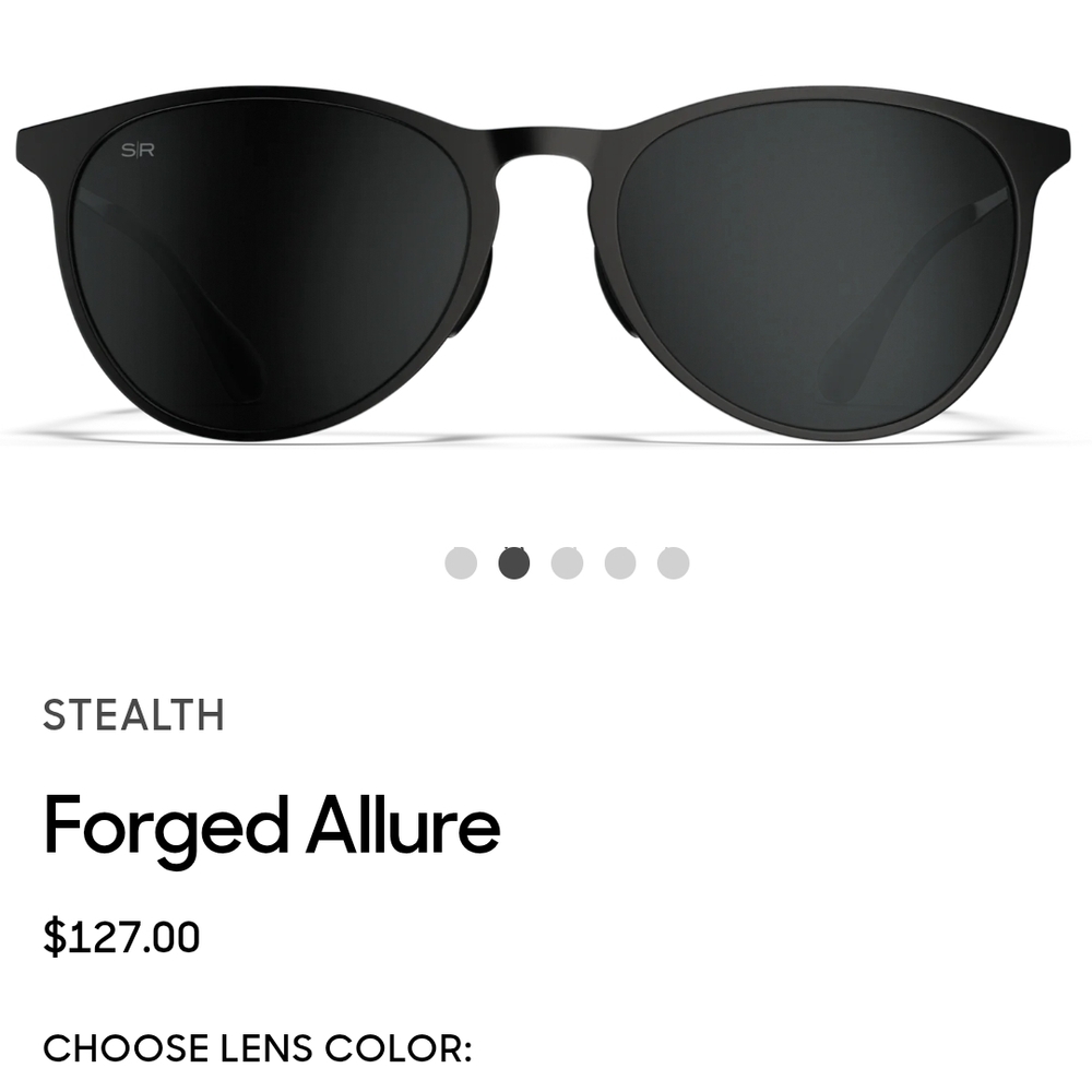 Shadyrays Allure Black Sunglasses Unisex